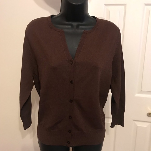 Kate Hill Petite Cardigan Sweater - Picture 2 of 8